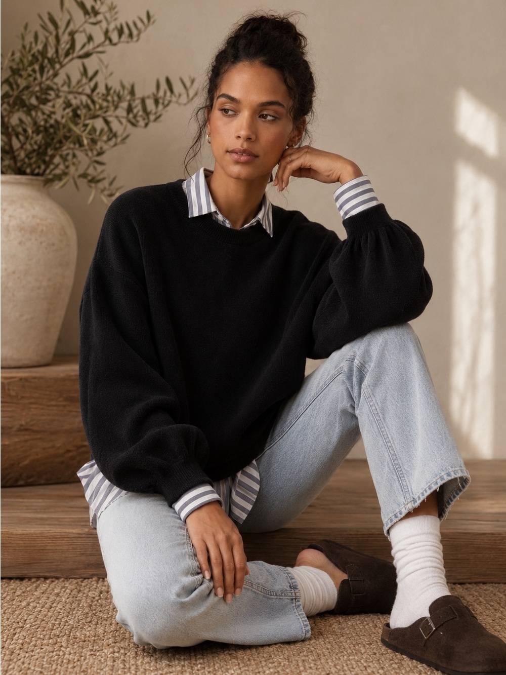 Free People Beach Happy Pullover
